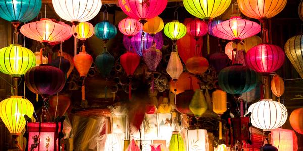 Hoi An Night Market Lanterns in Vietnam