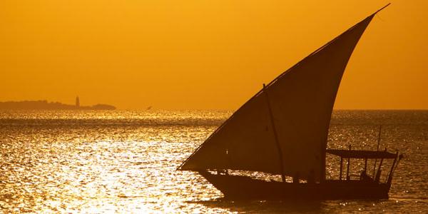 Sailing the waters of Zanzibar