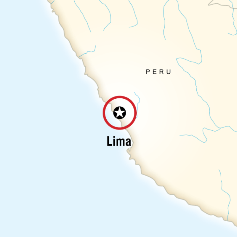 Route map for MyStyle Lima 3-Day (TSPMM3C)