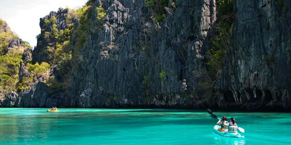 Kayaking in the Phillipines
