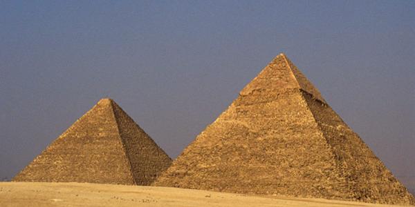 Pyramids in Egypt.