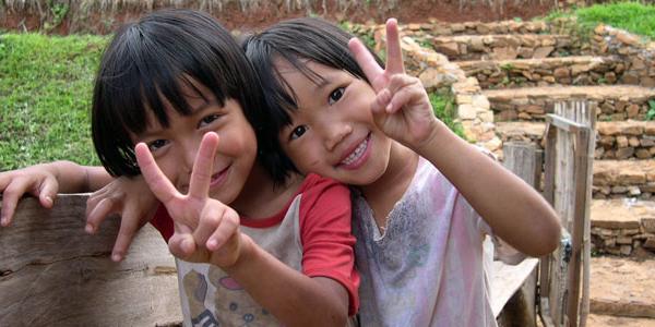 Thai Children playing