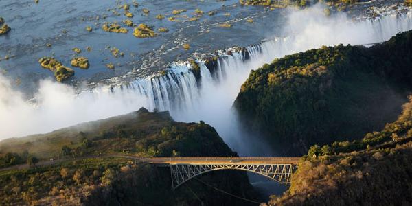 Victoria Falls in Africa