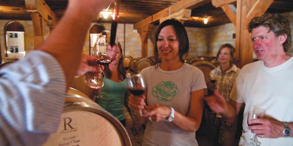 Wine-tasting in the Napa Valley
