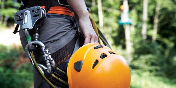 Zip lining in Costa Rica