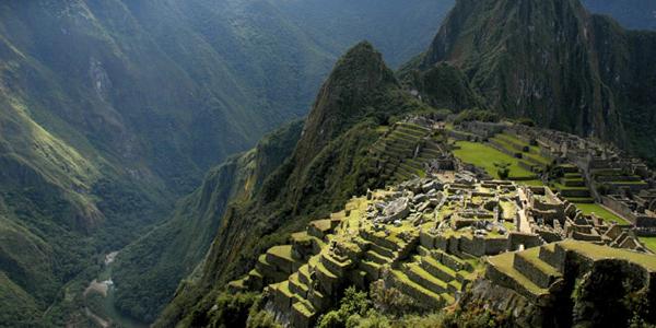 The sacred city of Machu Picchu