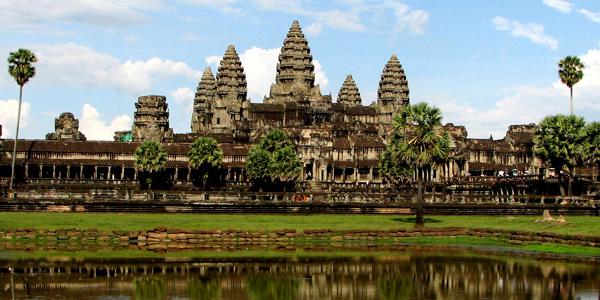The stunning ruins of Angkor Wat