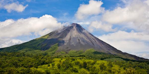 Arenal Volcano in Costa Rica.
