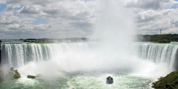 The stunning Niagara Falls