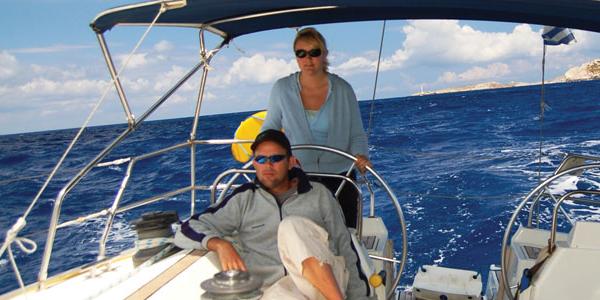 Sailing through the Greek Islands
