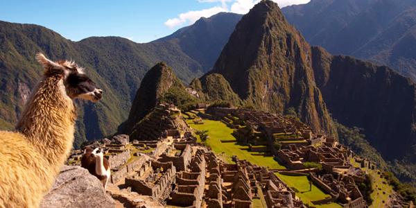 The city of Machu Picchu