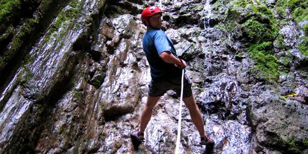 Abseiling in Costa Rica