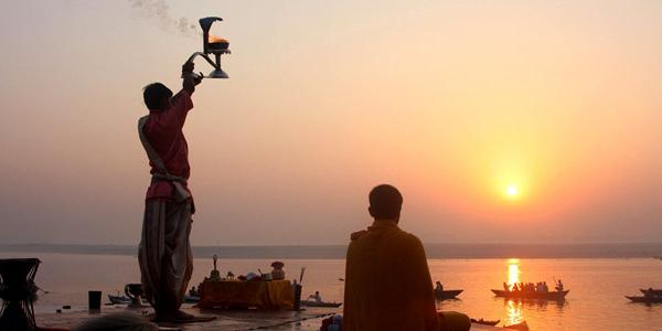 Varanasi at Dawn in India
