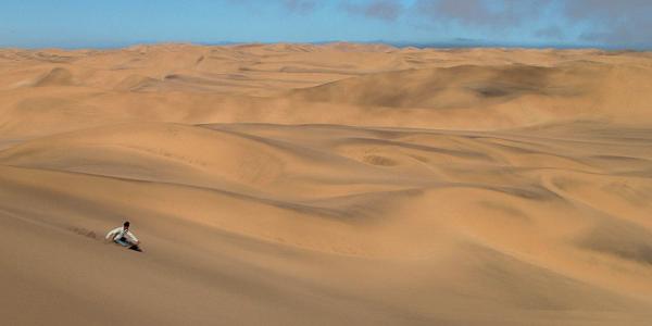 Passenger in the South Africa Sand Dunes