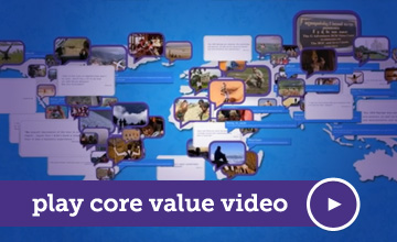 Check out our Core Value video Check out our Core Value video