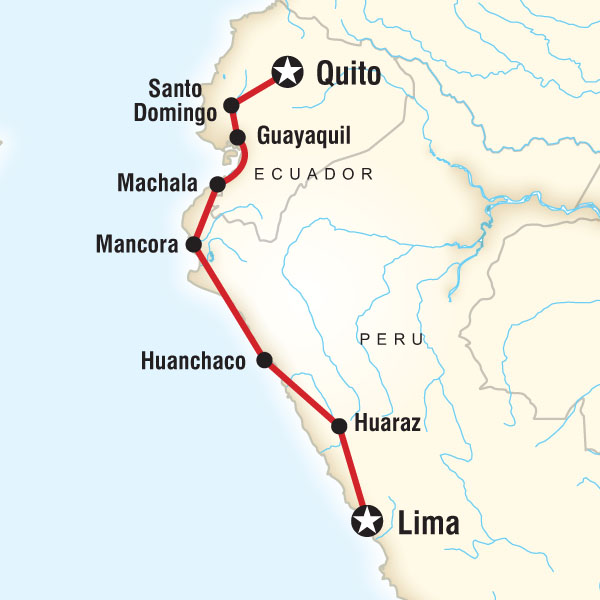 Ecuador and Peru Discovery - Northbound