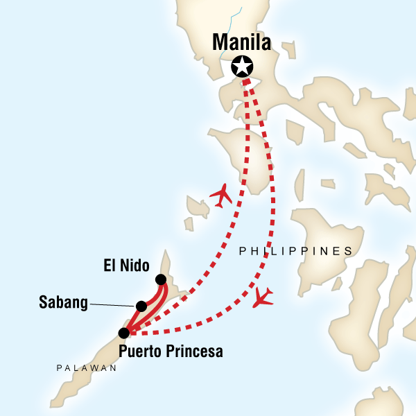 Southern Philippines Palawan Adventure