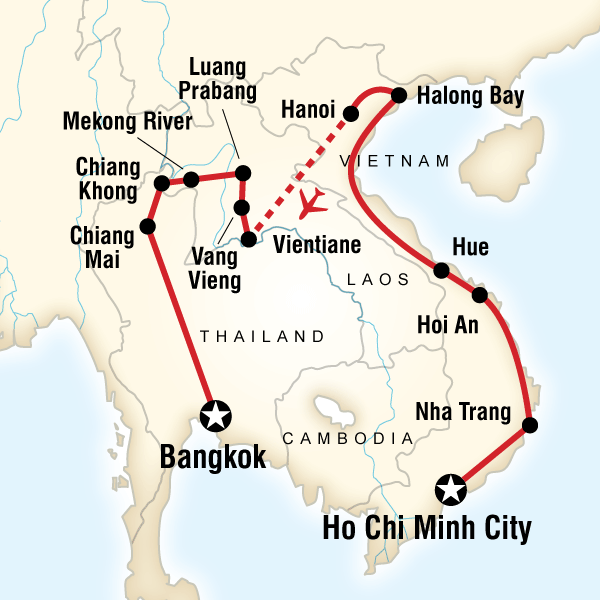 Vietnam, Laos & Thailand on a Shoestring