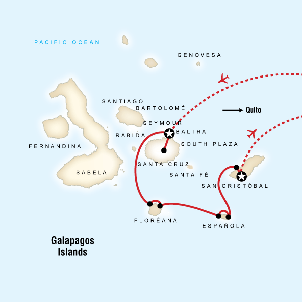 Voyage Galapagos - Southern Islands