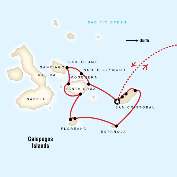 Discover Galapagos - Central, Southern and East Islands