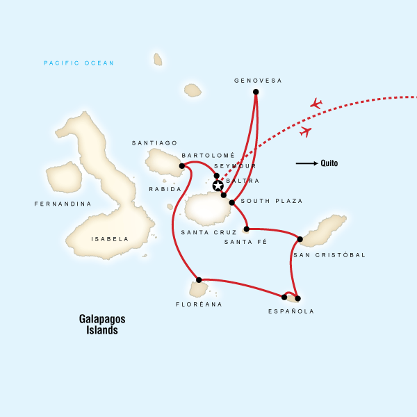 Uncover Galapagos - Northern and Southern Islands