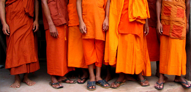 Thailand Monks Feet
