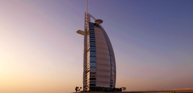 The Burj Al Arab hotel in Dubai, has been dubber the worlds only 7 star hotel.