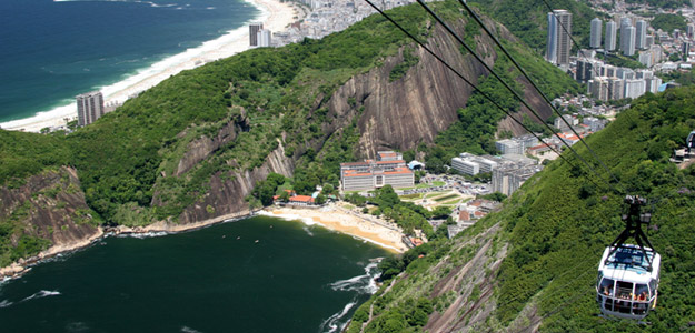 The view over Rio de Janeiro