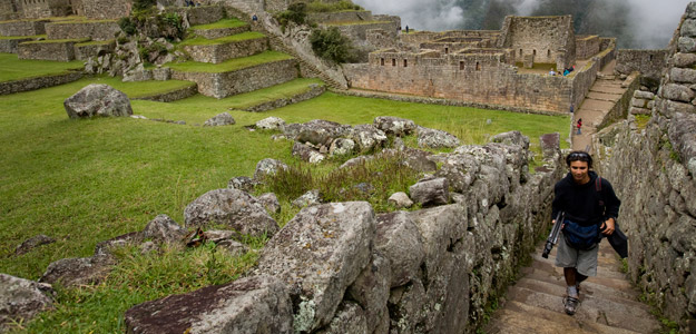 The ruins of Machu Picchu