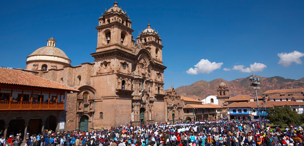 Cuzco City in Peru