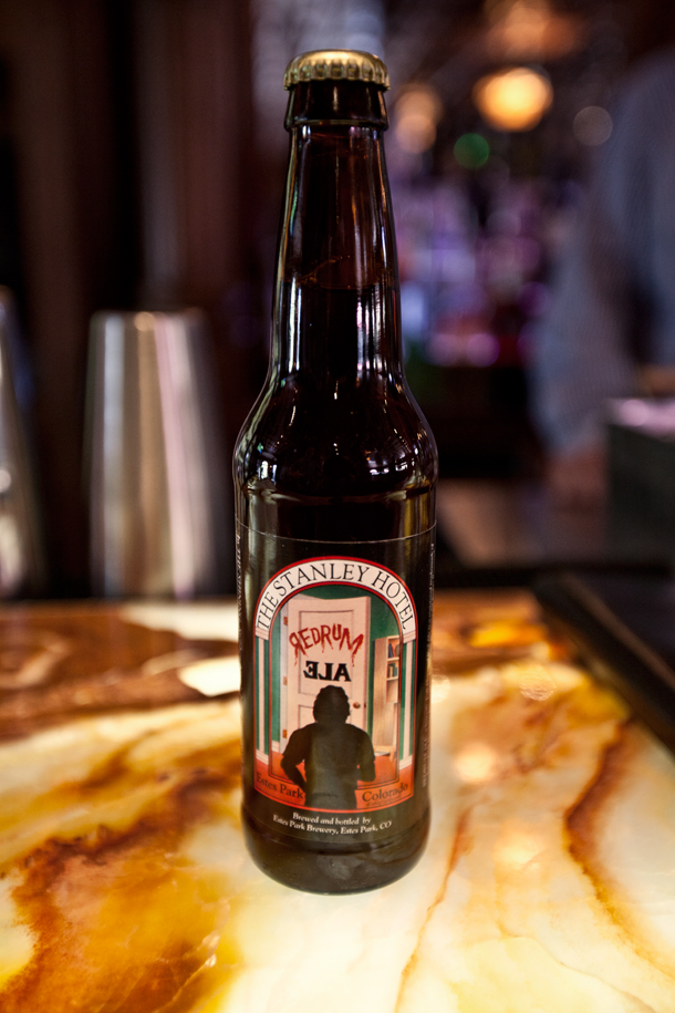 Murder Ale for sale at the Stanley Hotel in Estes Park, photo by Attit