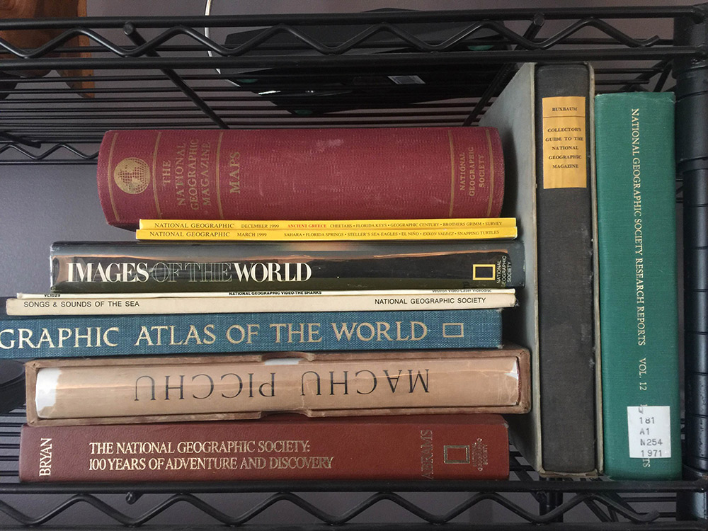 A sample of my National Geographic collection.