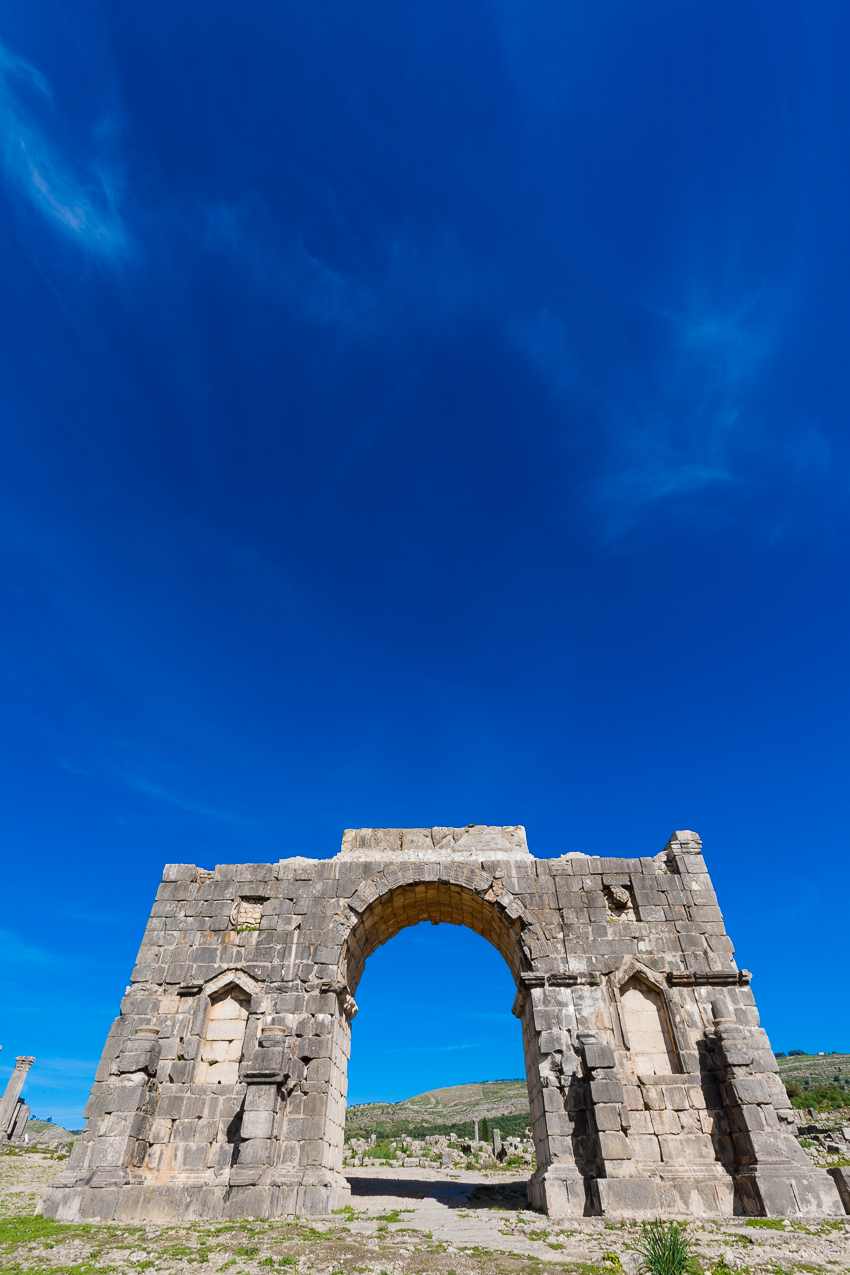 The Arch of Caracalla.