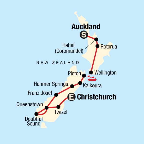 Highlights of New Zealand in New Zealand, Australia / Pacific - G