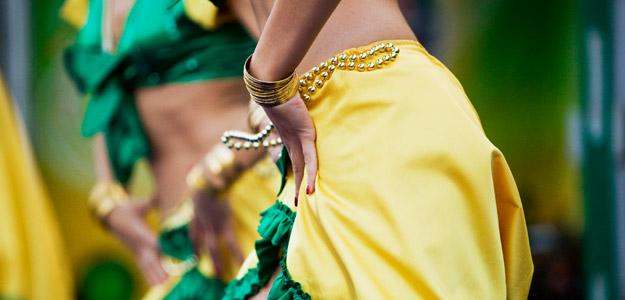 Dancers in Rio's Carnival.