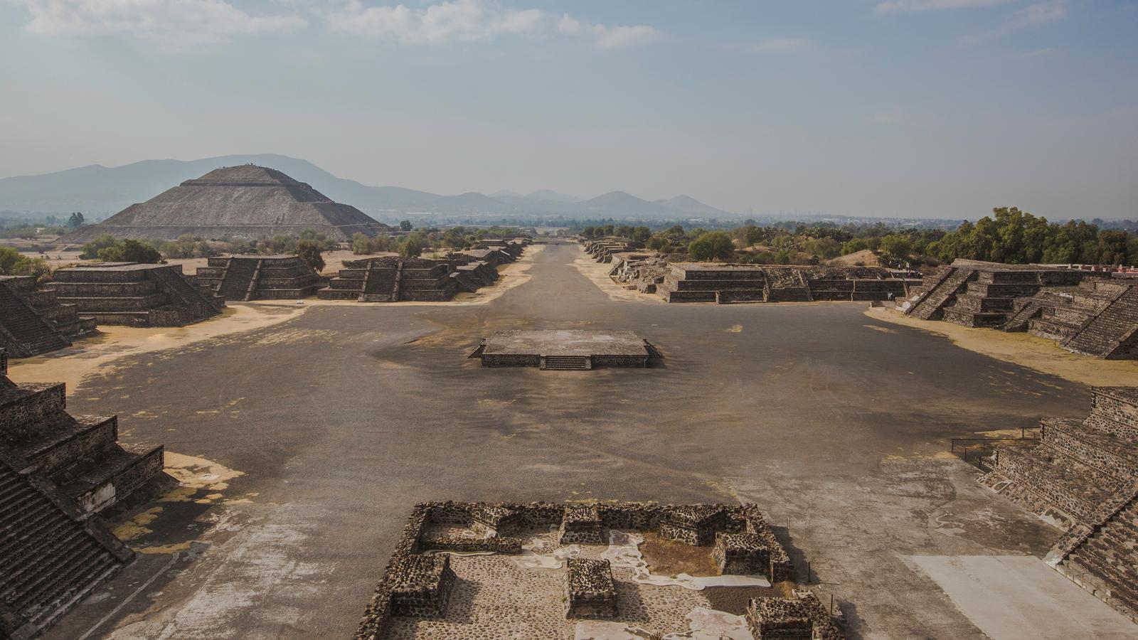 Mexico, Teotihuacan Pyramids