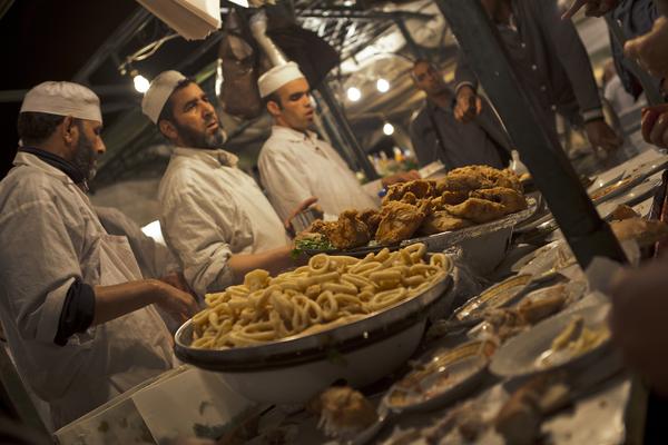 The street food of this bustling Moroccan city reflects its history and diversity