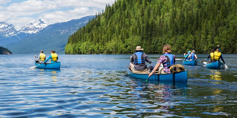 Kanadische Rockies - Nationalparks Richtung Osten