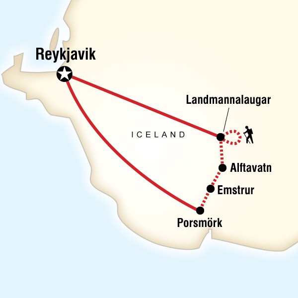 7 days, Trekking Iceland