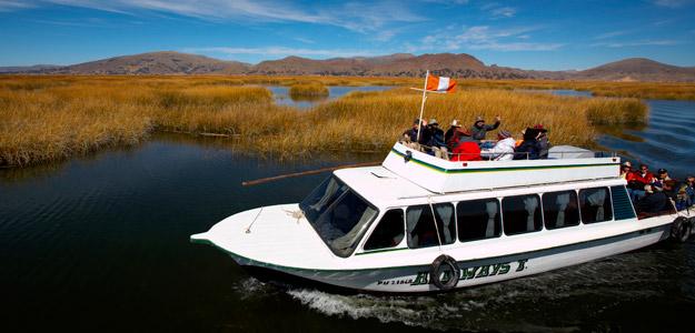 Exploring the wildlife on a boat in the Amazon