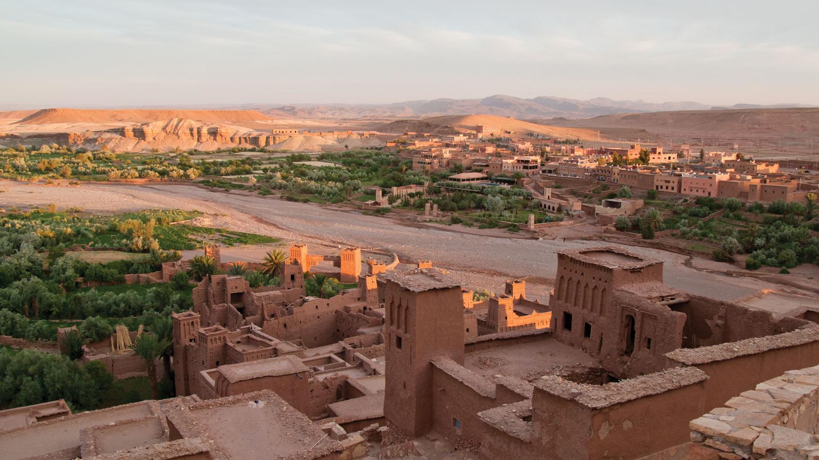 Landscape photo of Ait Benhaddou in Morocco