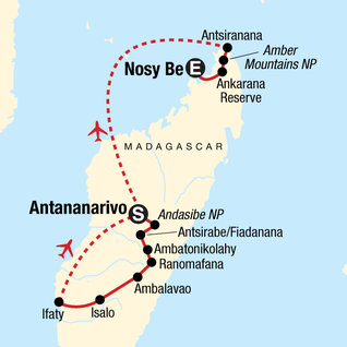 Map of Madagascar In-Depth