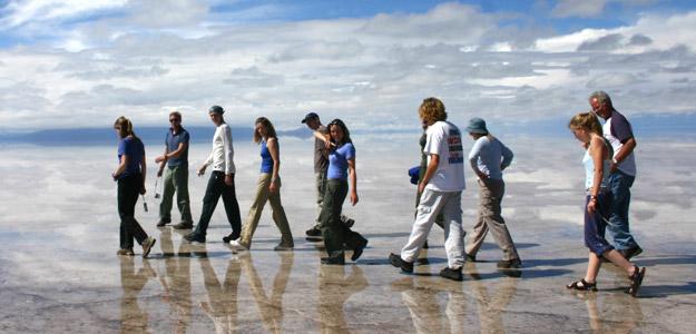Bolivia Uyuni Salt Walk
