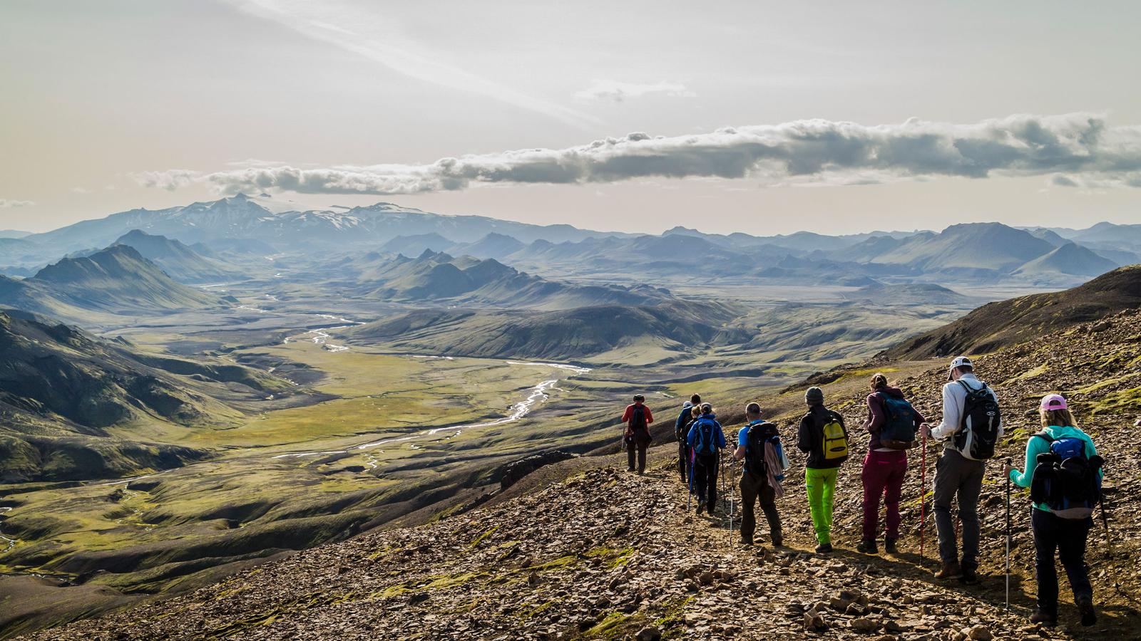 Wandern in Su00fcd-Island