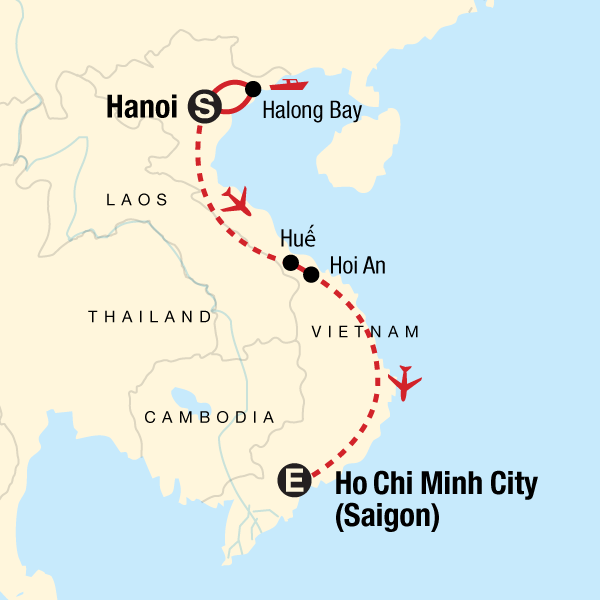 hanoi to ho chi minh