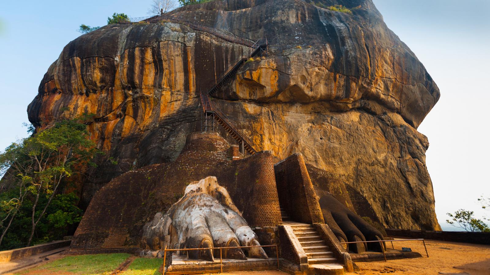 Sigiriya Rock Fort in Sri Lanka