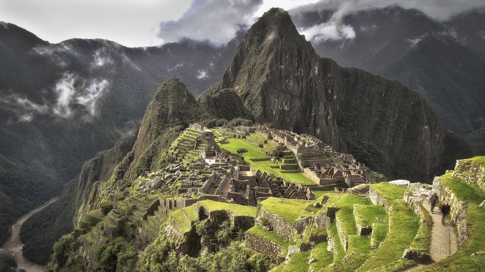 The sacred city of Machu Picchu in Peru