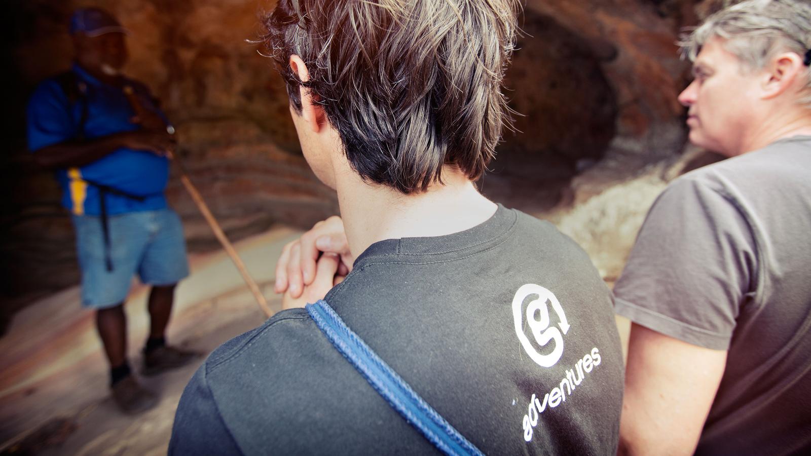 Cave painting lessons from a professional in Queensland