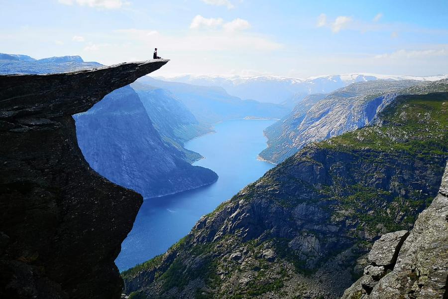 Bring a good pair of hiking boots, a waterproof jacket, and your camera.