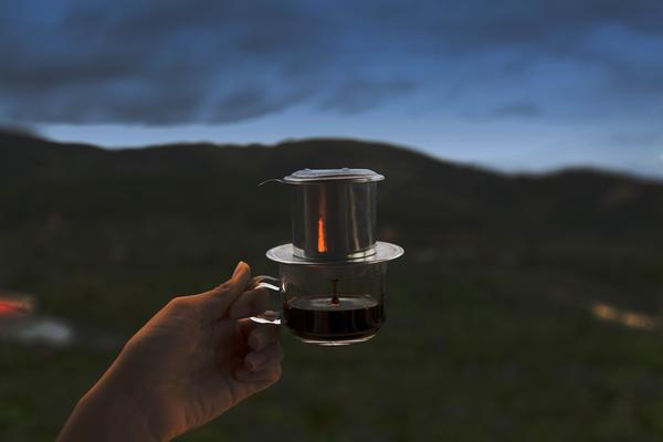 Coffee isn't a traditionally Vietnamese drink, but its unique preparation there can form a lasting sensory impression
